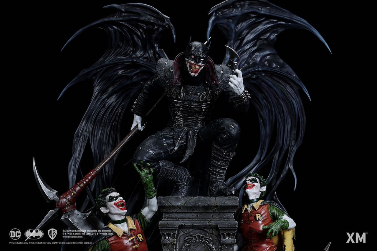 DC Dark Nights Metal The Batman 1/4 Scale Statue -XM Studio - Image 2