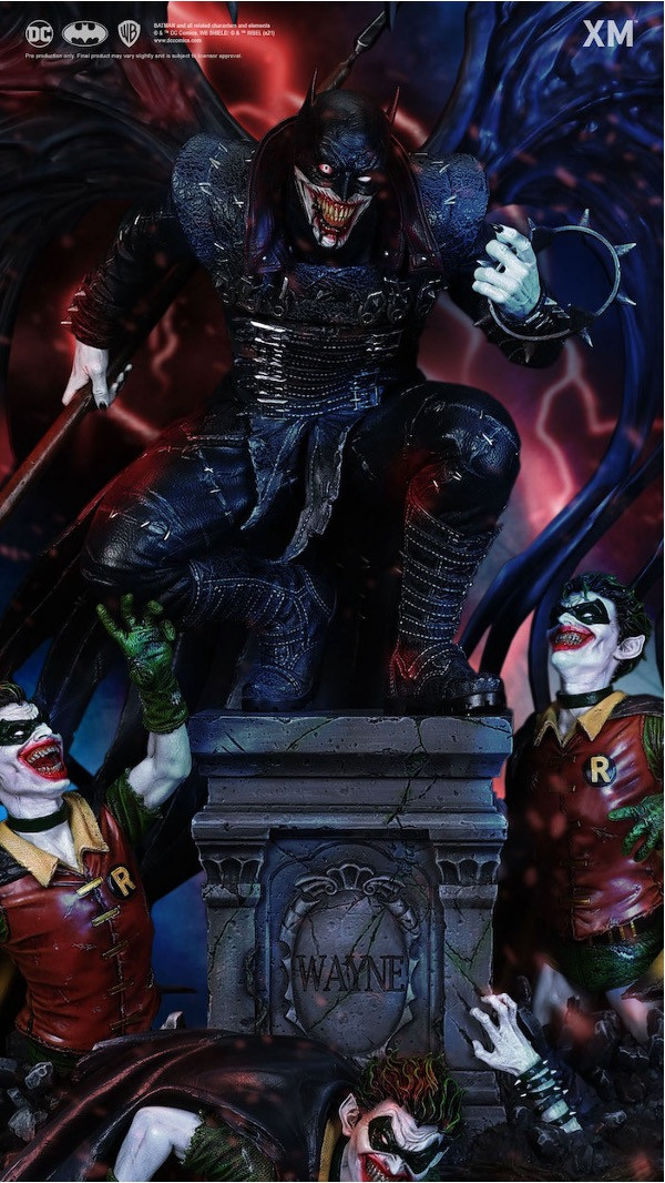 DC Dark Nights Metal The Batman 1/4 Scale Statue -XM Studio - Image 3