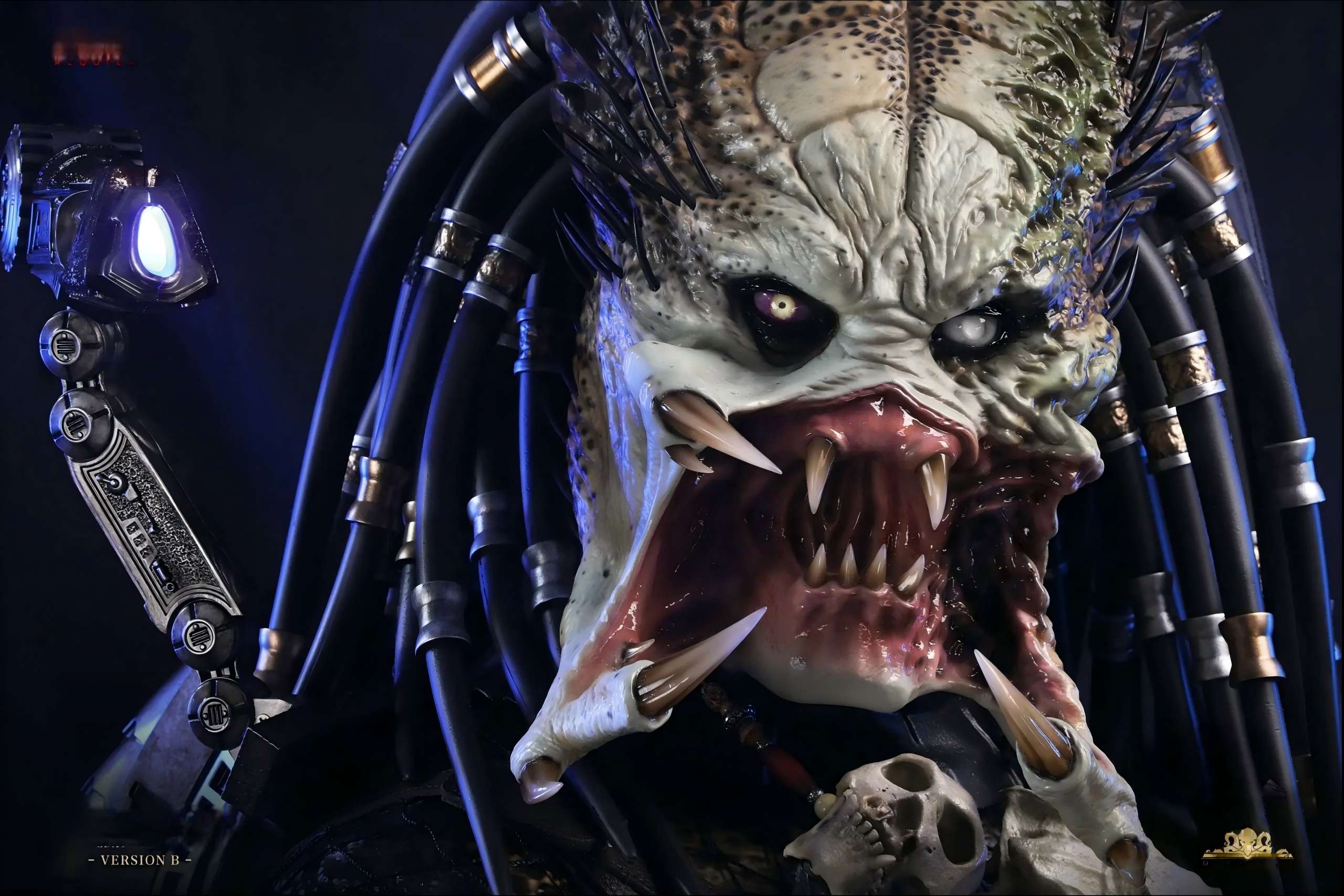 Deep Tale Studio Wolf Predator Bust Alien vs. Predator