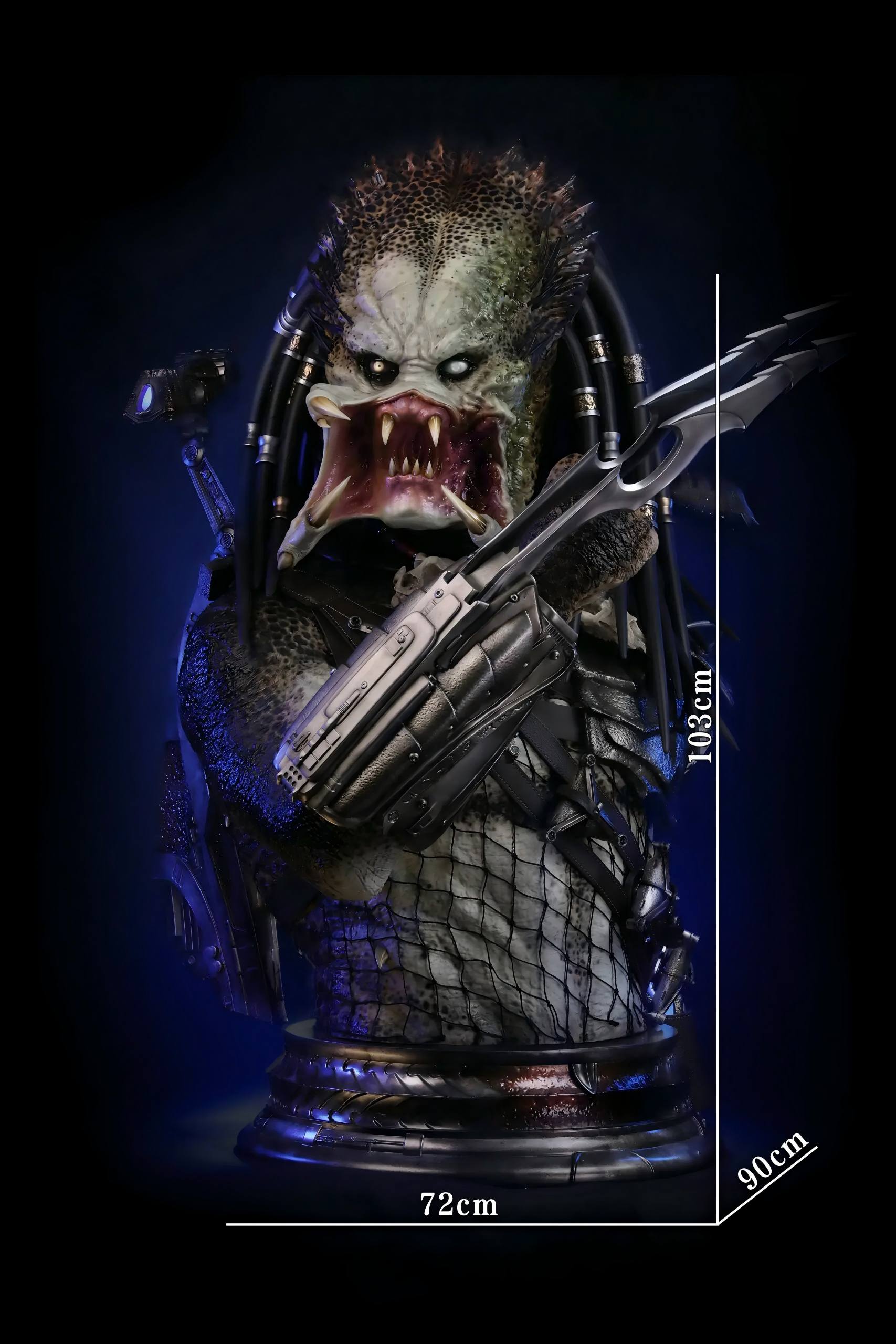 Deep Tale Studio Wolf Predator Bust Alien vs. Predator