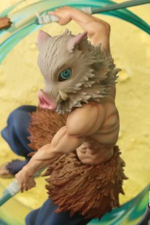 Alternative view of Demon Slayer  Hashibira Inosuke 1/6 Scale Resin Statue  – Champion Studio