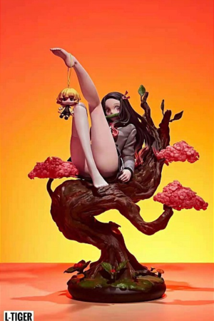 Demon Slayer Kamado Nezuko 14 Scale TOPGK Statue L-Tiger Studio