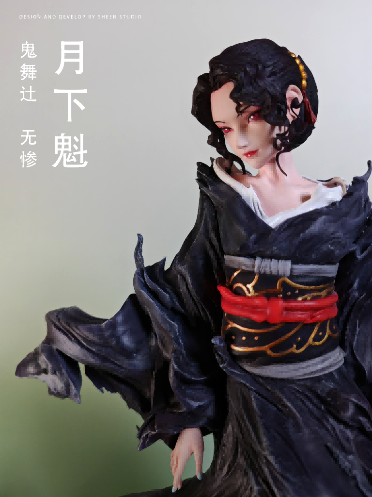 Demon Slayer Muzan Kibutsuji 1/6 Scale TOPGK Statue- Sheen Studio - Image 3