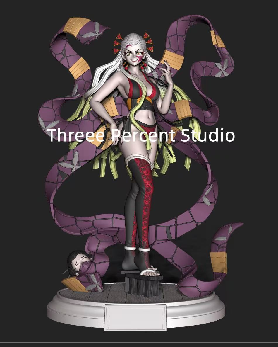 Demon Slayer – Daki 16 Scale TOPGK Statue – Three Percent Studio