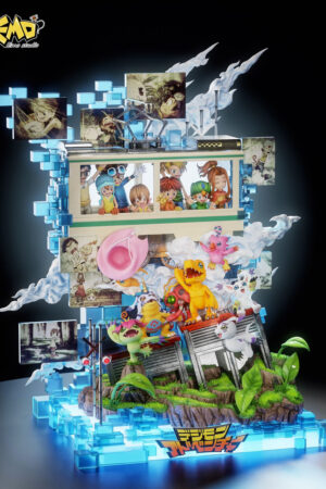 Alternative view of Digimon Adventure Limited Edition Resin Statue  – EMO Studio
