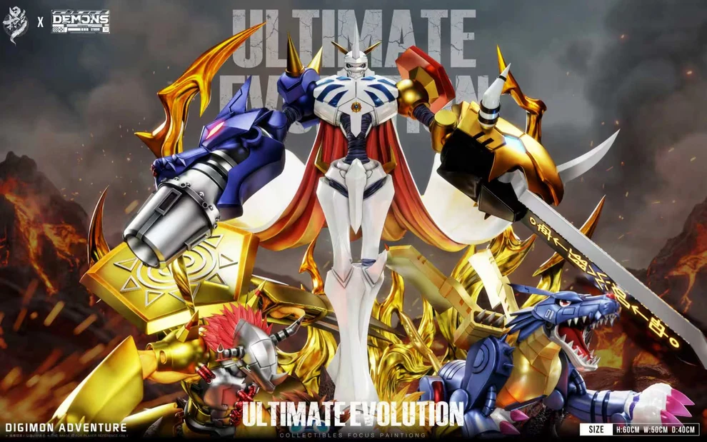Digimon Adventure-Omegamon Bond Fusion TOPGK Resin Statue -Dreammaker Studio