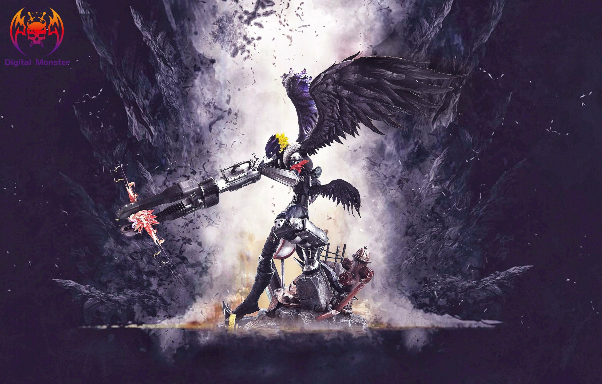 Digimon Beelzebumon 16 Scale Resin TOPGK Statue -Digital Monster Studio