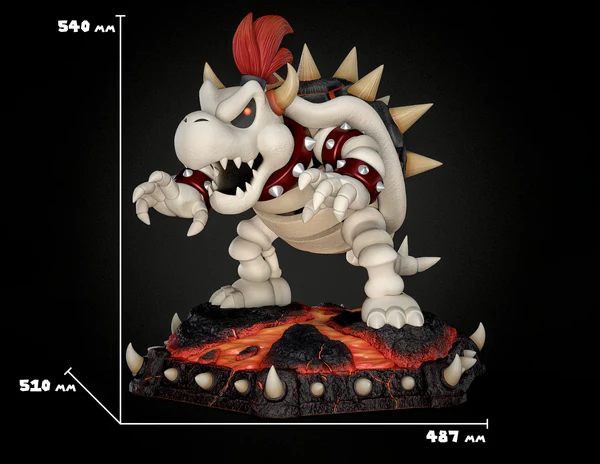 Black Swan Collectibles Super Mario Dry Bowser