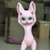 Dolls Castle - Fantasy Fur Fapdoll 80CM Cheese Mouse Doll With Fur