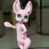 Dolls Castle - Fantasy Fur Fapdoll 80CM Cheese Mouse Doll With Fur