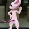 Dolls Castle - Fantasy Fur Fapdoll 80CM Cheese Mouse Doll With Fur