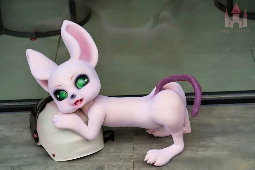 Dolls Castle - Fantasy Fur Fapdoll 80CM Cheese Mouse Doll With Fur