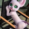 Dolls Castle - Fantasy Fur Fapdoll 80CM Cheese Mouse Doll With Fur