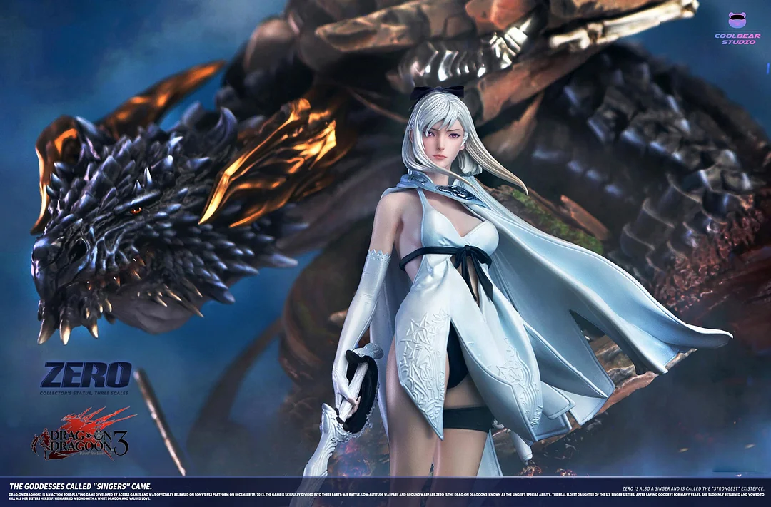 Drakengard 3 Zero TOPGK Statue – 1/4 & 1/6 Scale Collectible -Coolbear Studio - Image 2