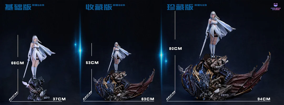 Drakengard 3 Zero TOPGK Statue – 1/4 & 1/6 Scale Collectible -Coolbear Studio - Image 8