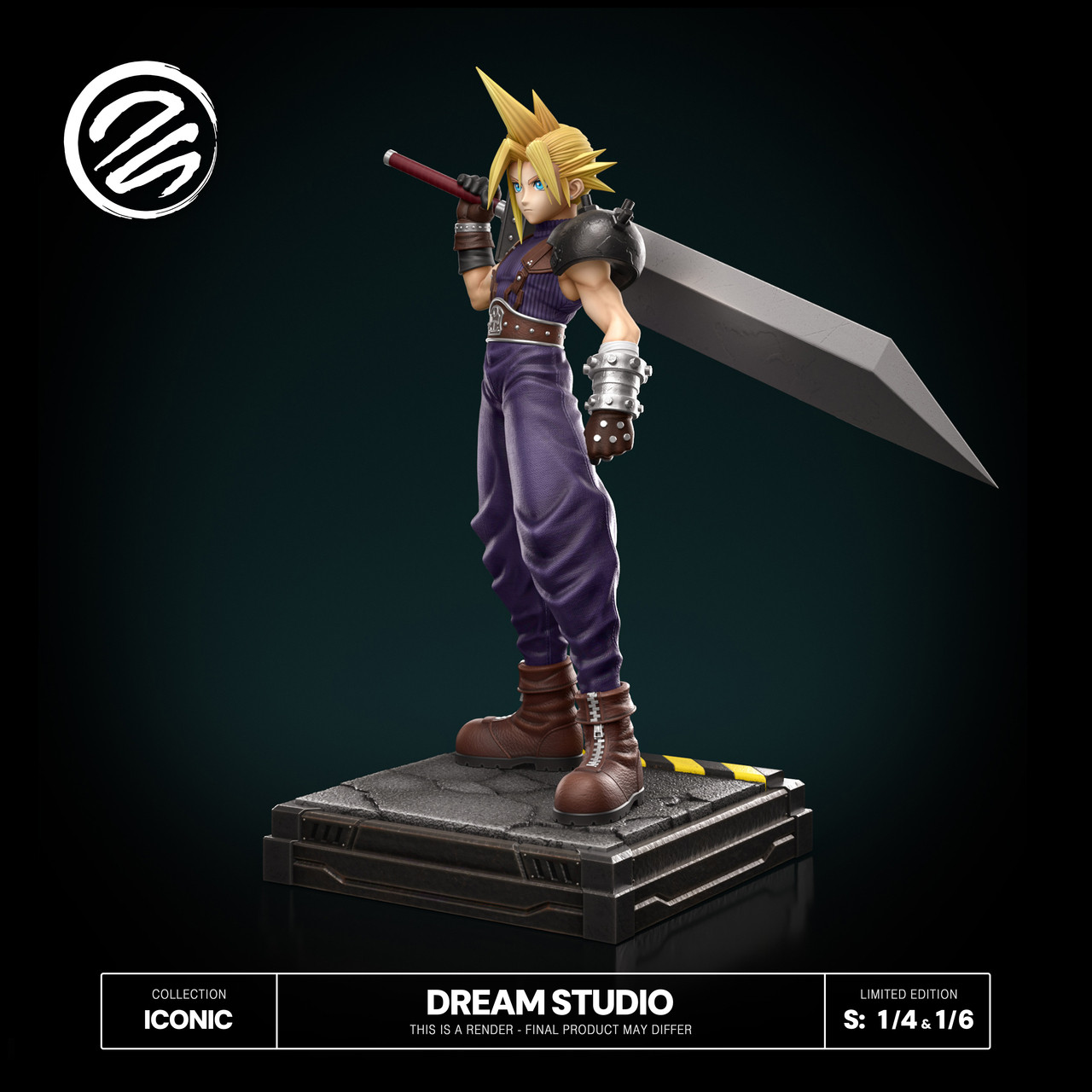 Dream Studio – OG Cloud FFVII Statue