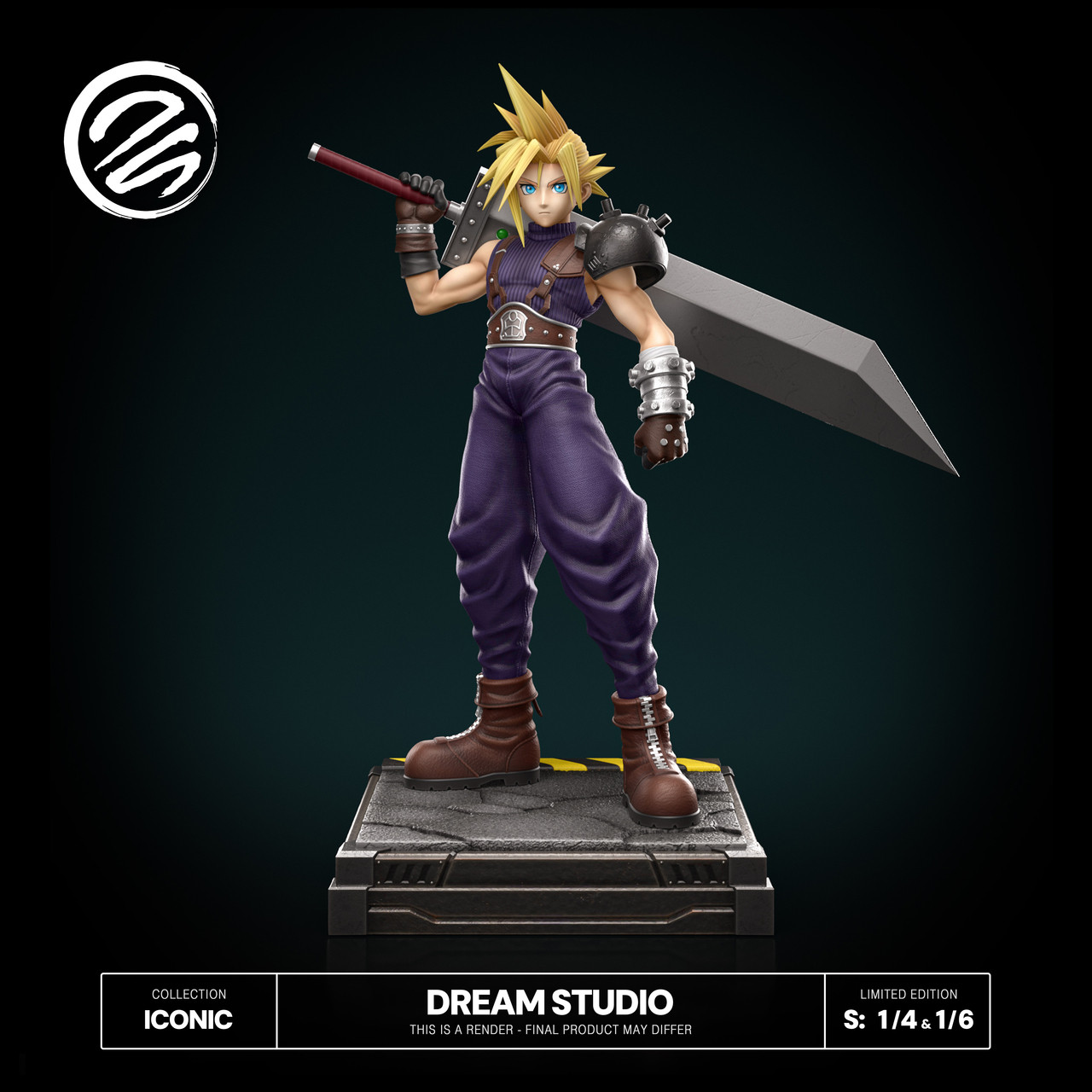 Dream Studio – OG Cloud FFVII Statue