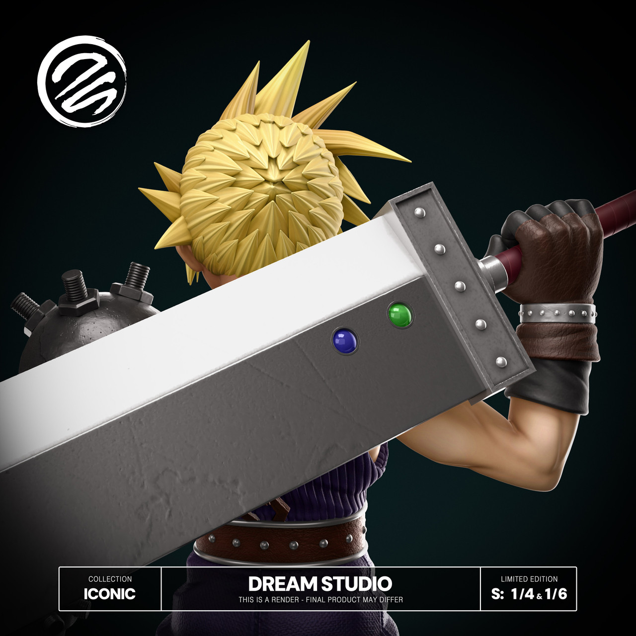 Dream Studio – OG Cloud FFVII Statue