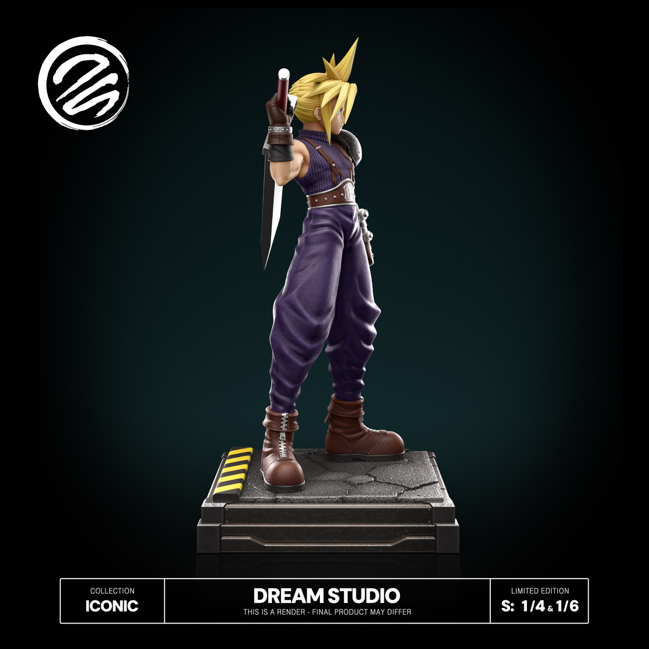 Dream Studio – OG Cloud FFVII Statue