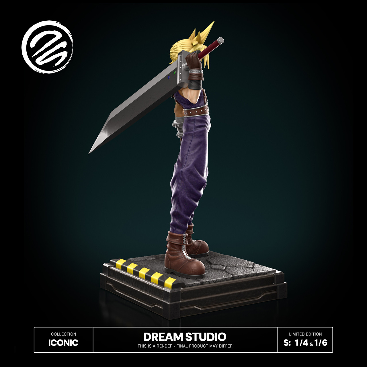 Dream Studio – OG Cloud FFVII Statue