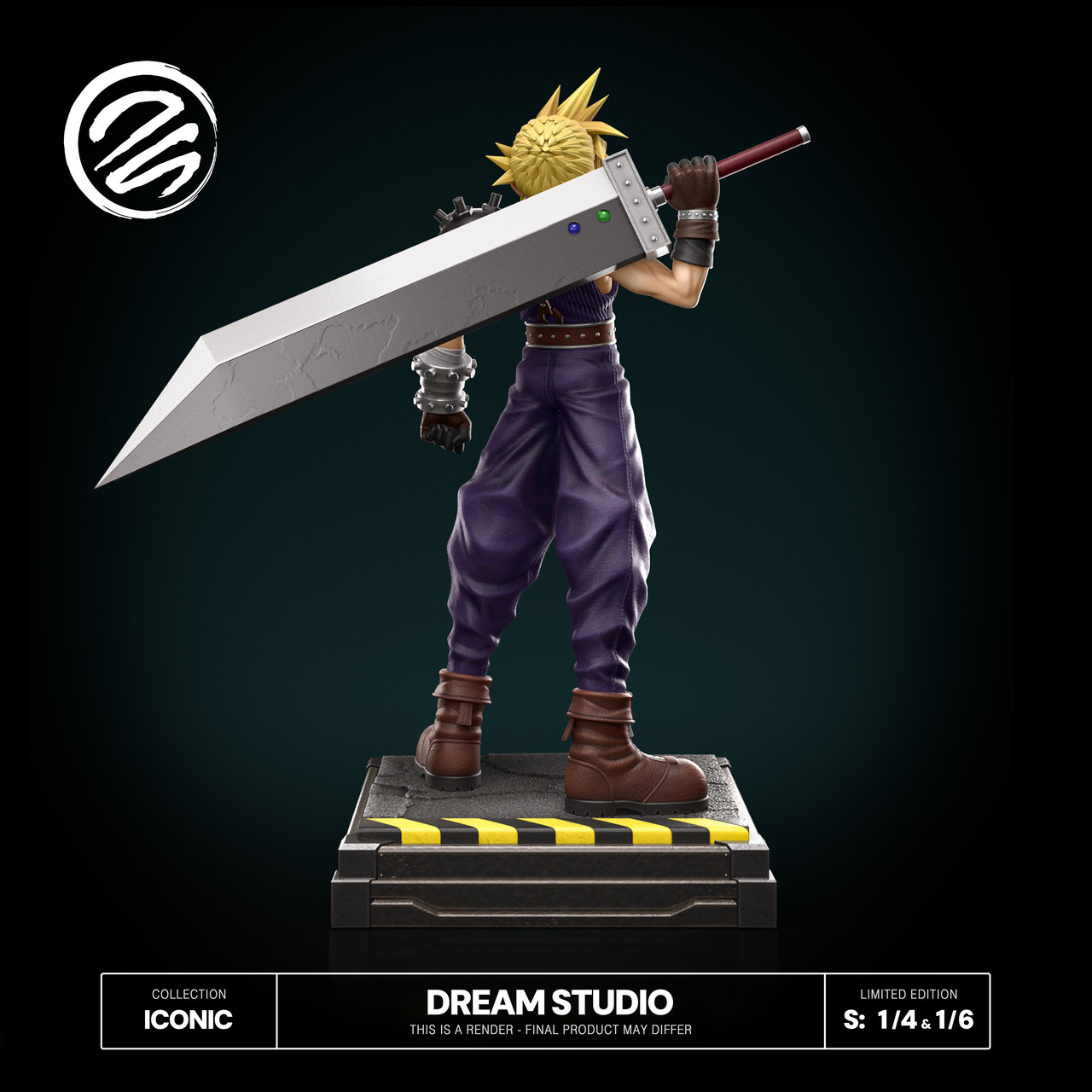 Dream Studio – OG Cloud FFVII Statue