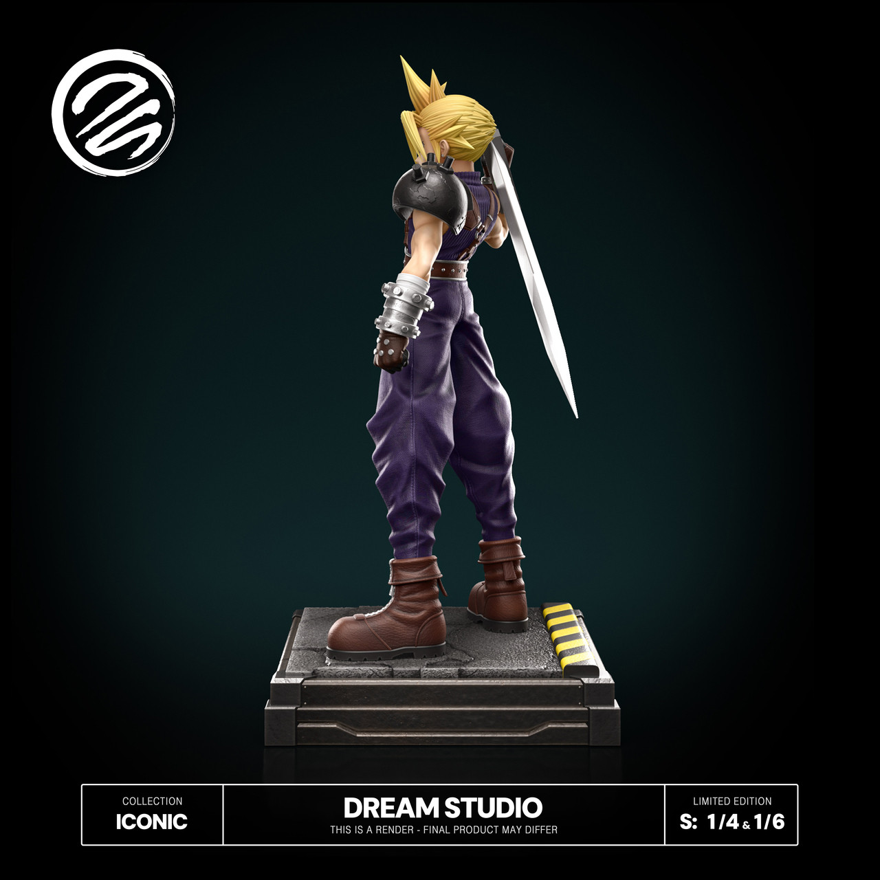 Dream Studio – OG Cloud FFVII Statue