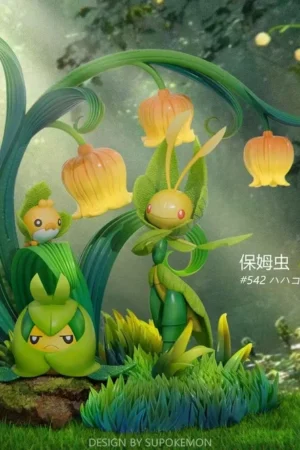 Duan Zao Jiang Studio Pokémon Leavanny Swadloon Sewaddle