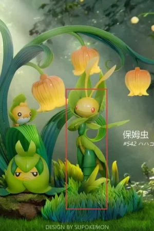 Duan Zao Jiang Studio Pokémon Leavanny Swadloon Sewaddle