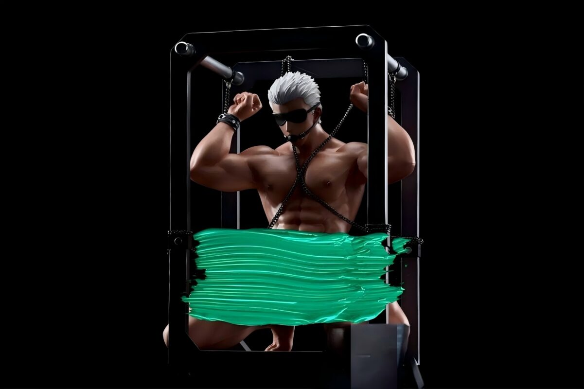 EDNLESS Studio - Red A Bondage Series 16 Scale TOPGK Resin Statue [R18 BDSM]