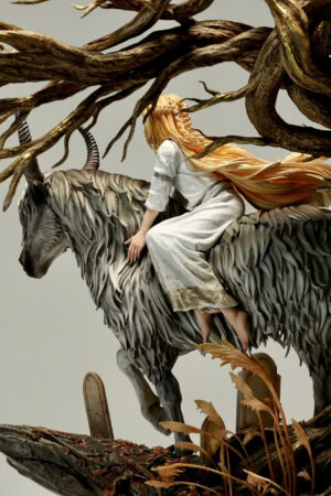 Alternative view of Elden Ring  Child Miquella 1/4 Scale TOPGK Statue   - Bard Studio