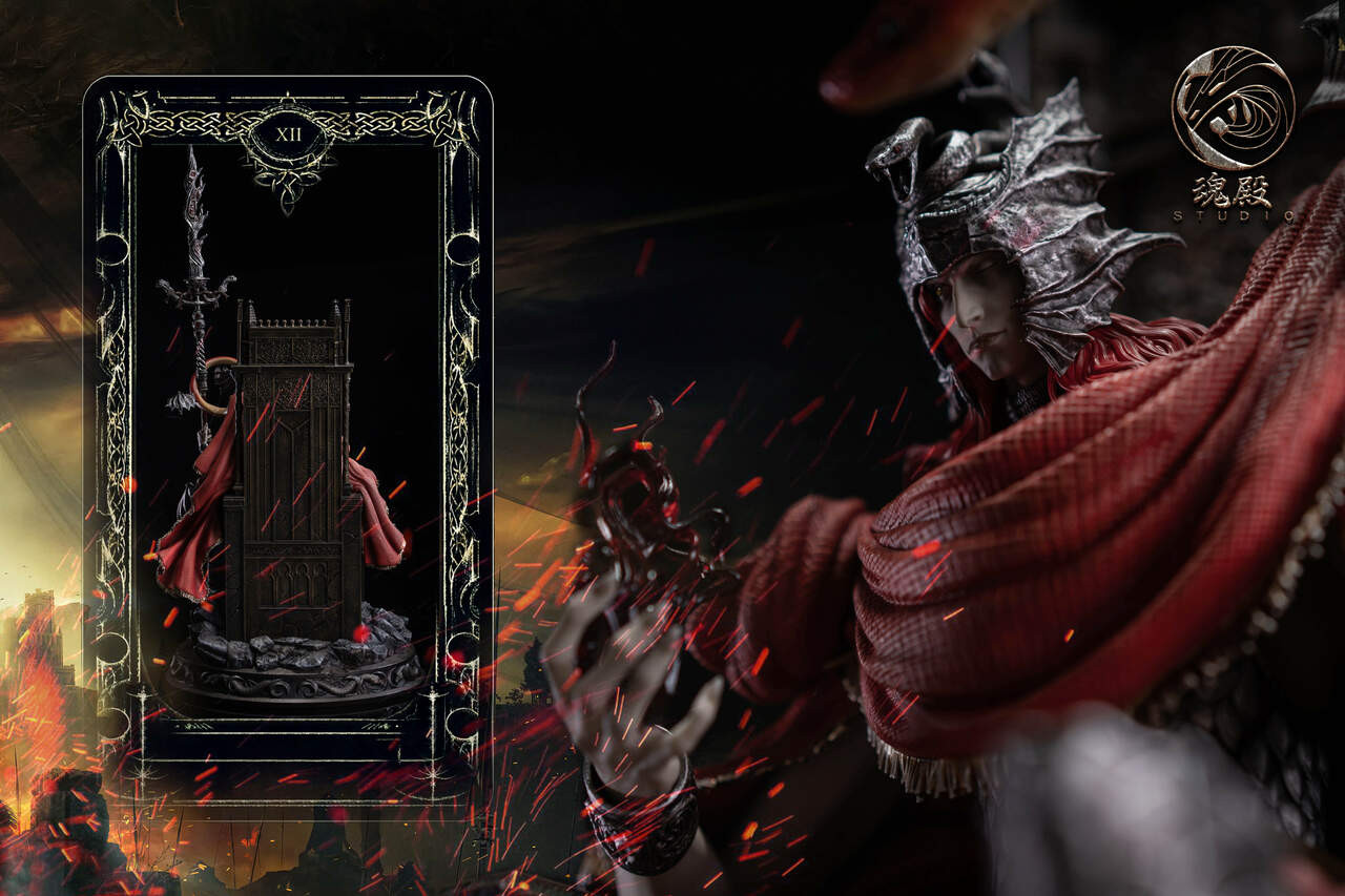Elden Ring: Shadow of the Erdtree-Messmer 1/4 Scale TOPGK Statue – HunDian Studio - Image 4