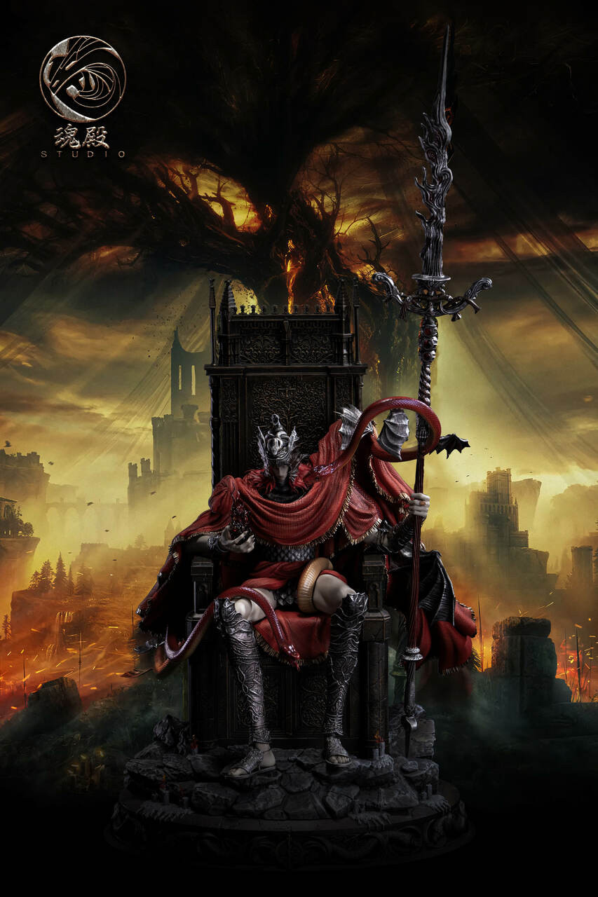 Elden Ring: Shadow of the Erdtree-Messmer 1/4 Scale TOPGK Statue – HunDian Studio