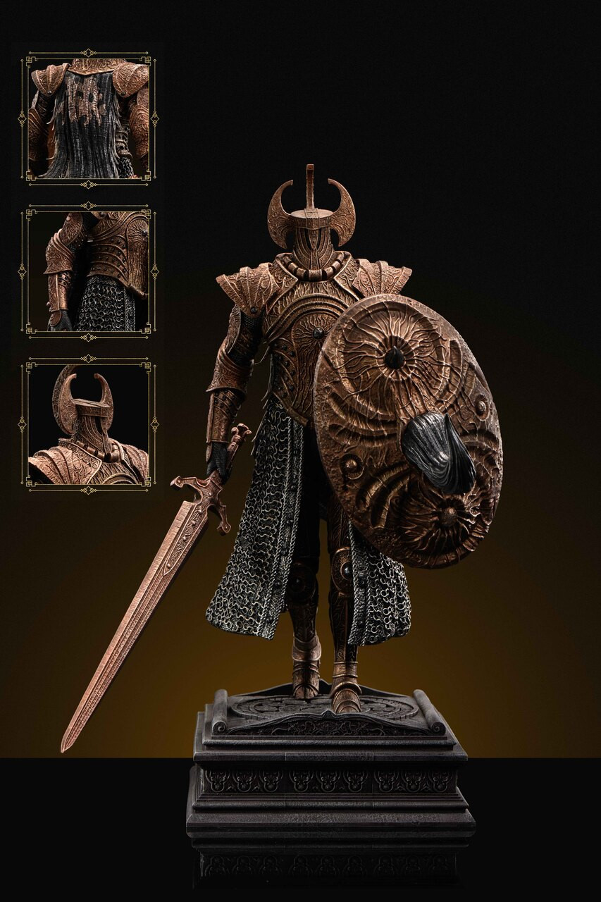 Elden Ring – Crucible Knight DX Version Statue – SWORD&WING Studio - Image 15