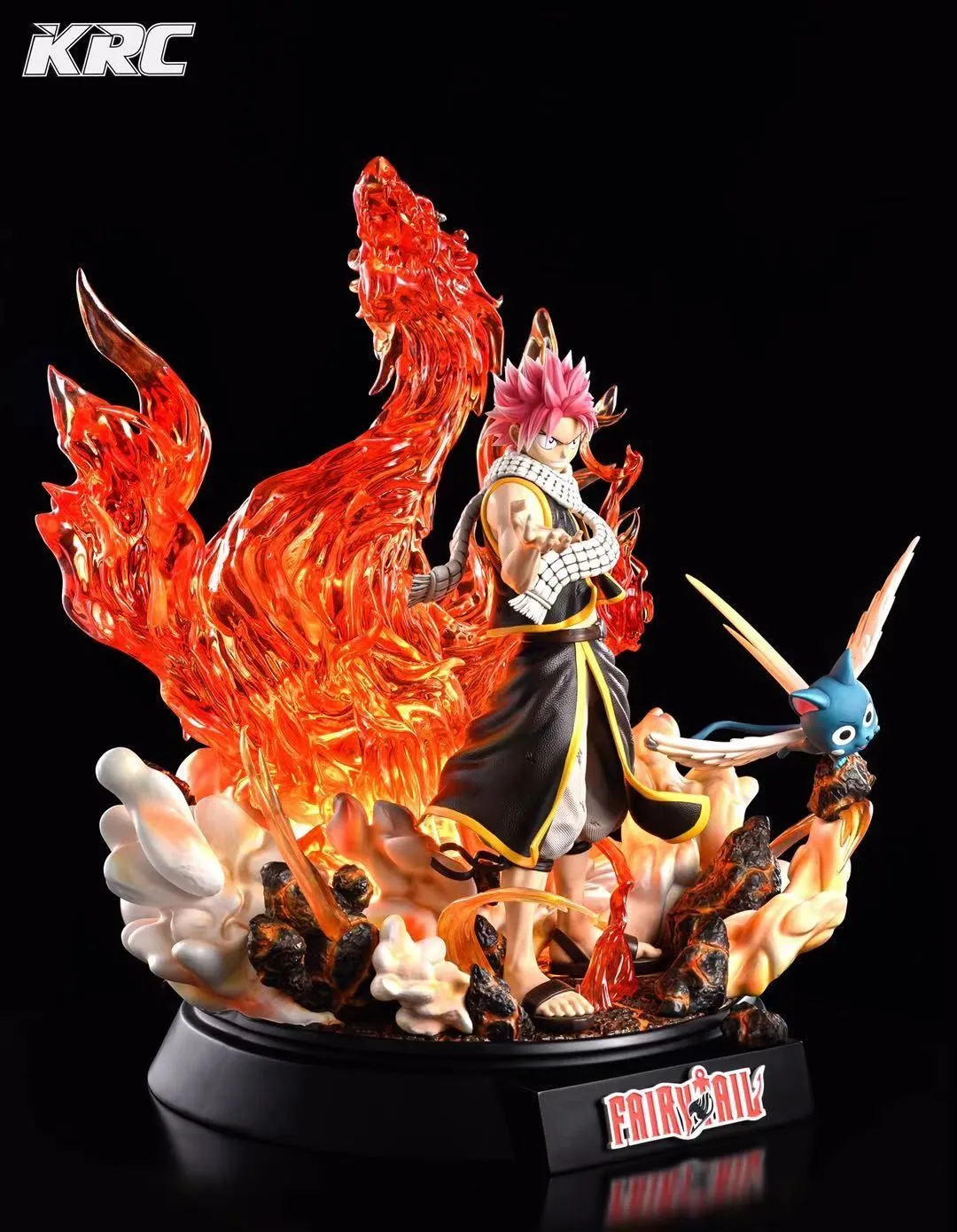 FAIRY TAIL Natsu Dragneel & Happy 1/6 Scale Limited Resin TOPGK Statue -KRC Studio - Image 4