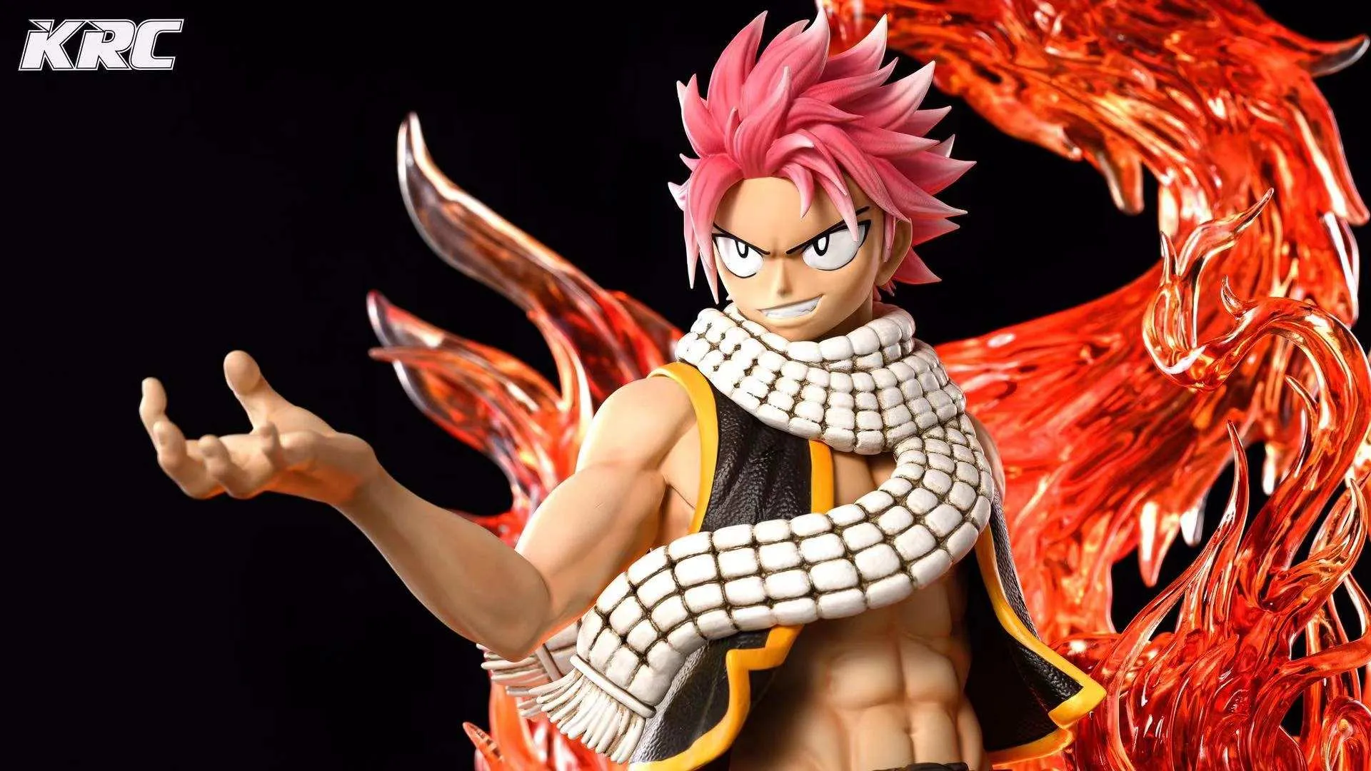 FAIRY TAIL Natsu Dragneel & Happy 1/6 Scale Limited Resin TOPGK Statue -KRC Studio - Image 3