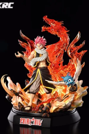 FAIRY TAIL Natsu Dragneel & Happy 16 Scale Limited Resin TOPGK Statue -KRC Studio