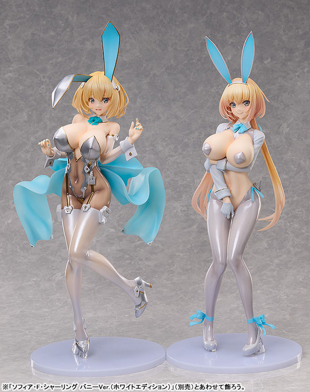 FREEing - BUNNY SUIT PLANNING Sophia F. Shirring: Reverse Bunny Ver. (White Edition) 1/4 Complete Figure (Licensed)