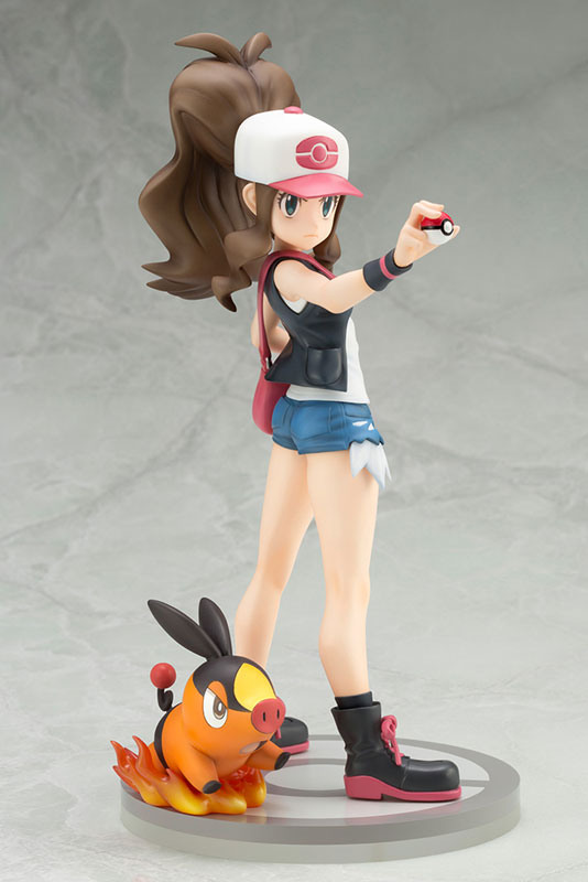 Kotobukiya - ARTFX J "Pokemon" Series Hilda with Tepig 1/8 Complete Figure (Licensed)