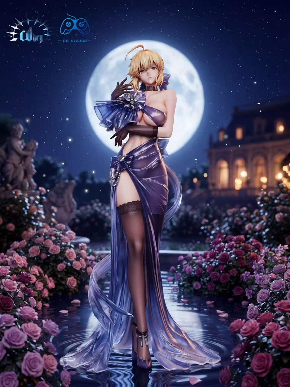 Fate Series Saber 16 Scale Resin Statue –Cdkey Studio × PG Studio