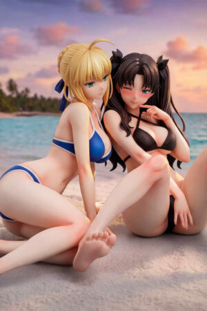 Fatestay night Saber & Rin Tohsaka 16 Scale TOPGK Statue – Demon Core Studio