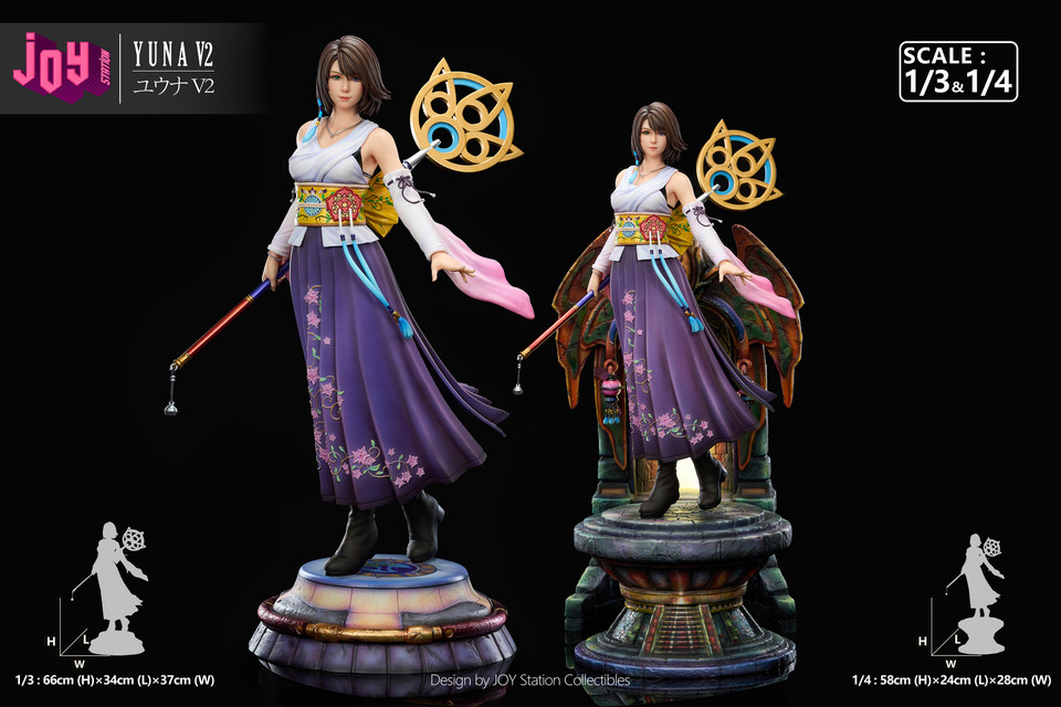 Final Fantasy X – Yuna 2.0 1/4 & 1/3 Scale TOPGK Statue – Joy Station - Image 3