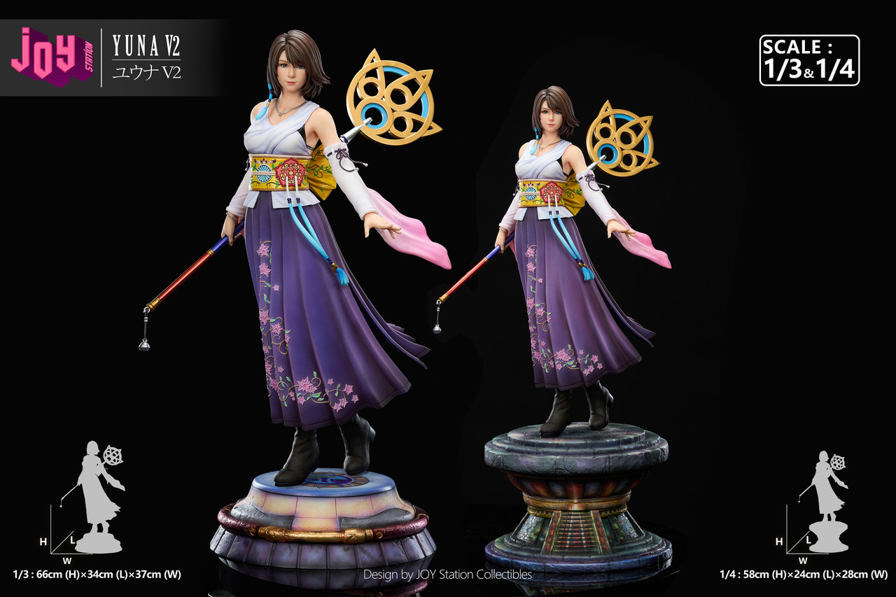 Final Fantasy X – Yuna 2.0 1/4 & 1/3 Scale TOPGK Statue – Joy Station - Image 4