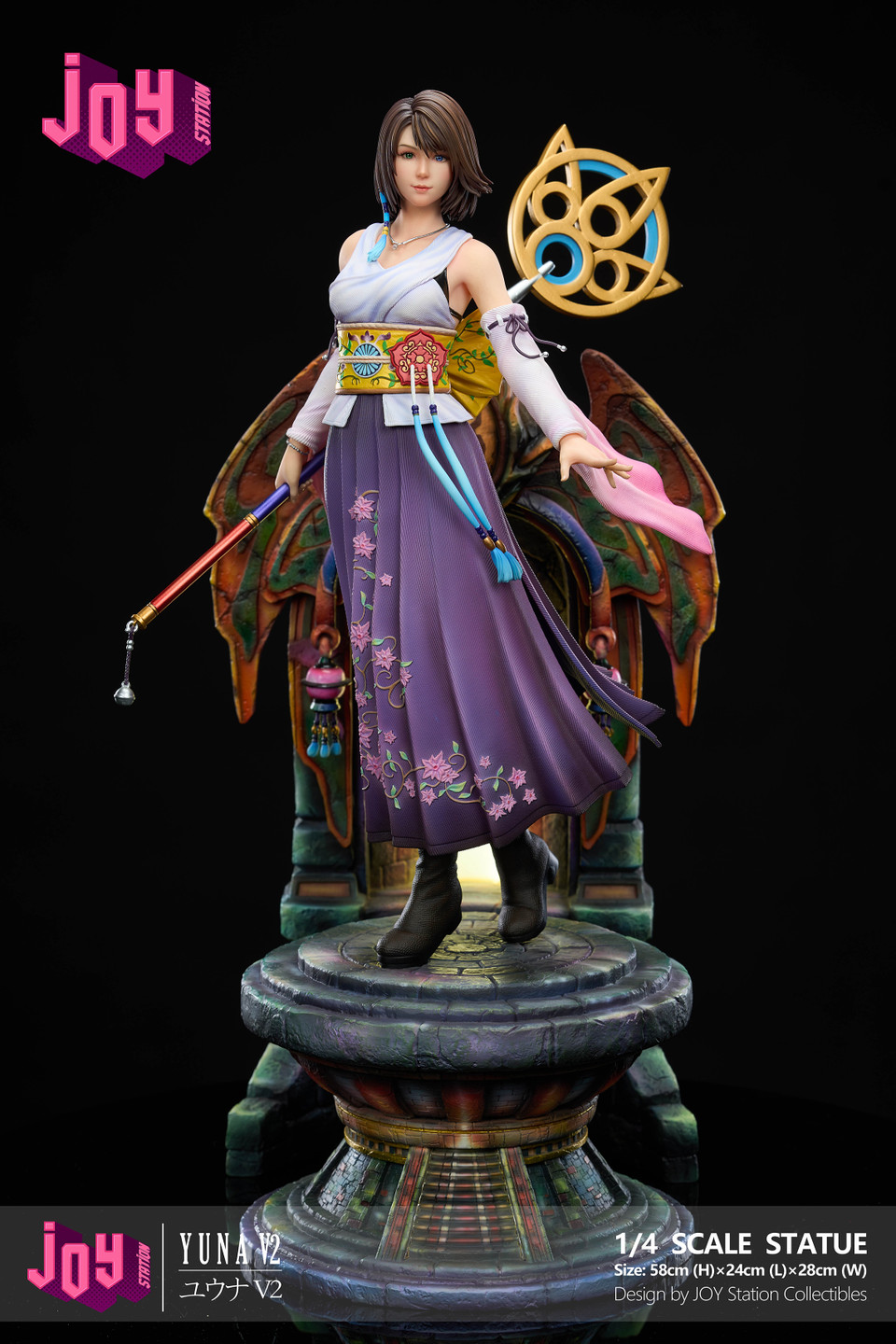 Final Fantasy X – Yuna 2.0 1/4 & 1/3 Scale TOPGK Statue – Joy Station - Image 5