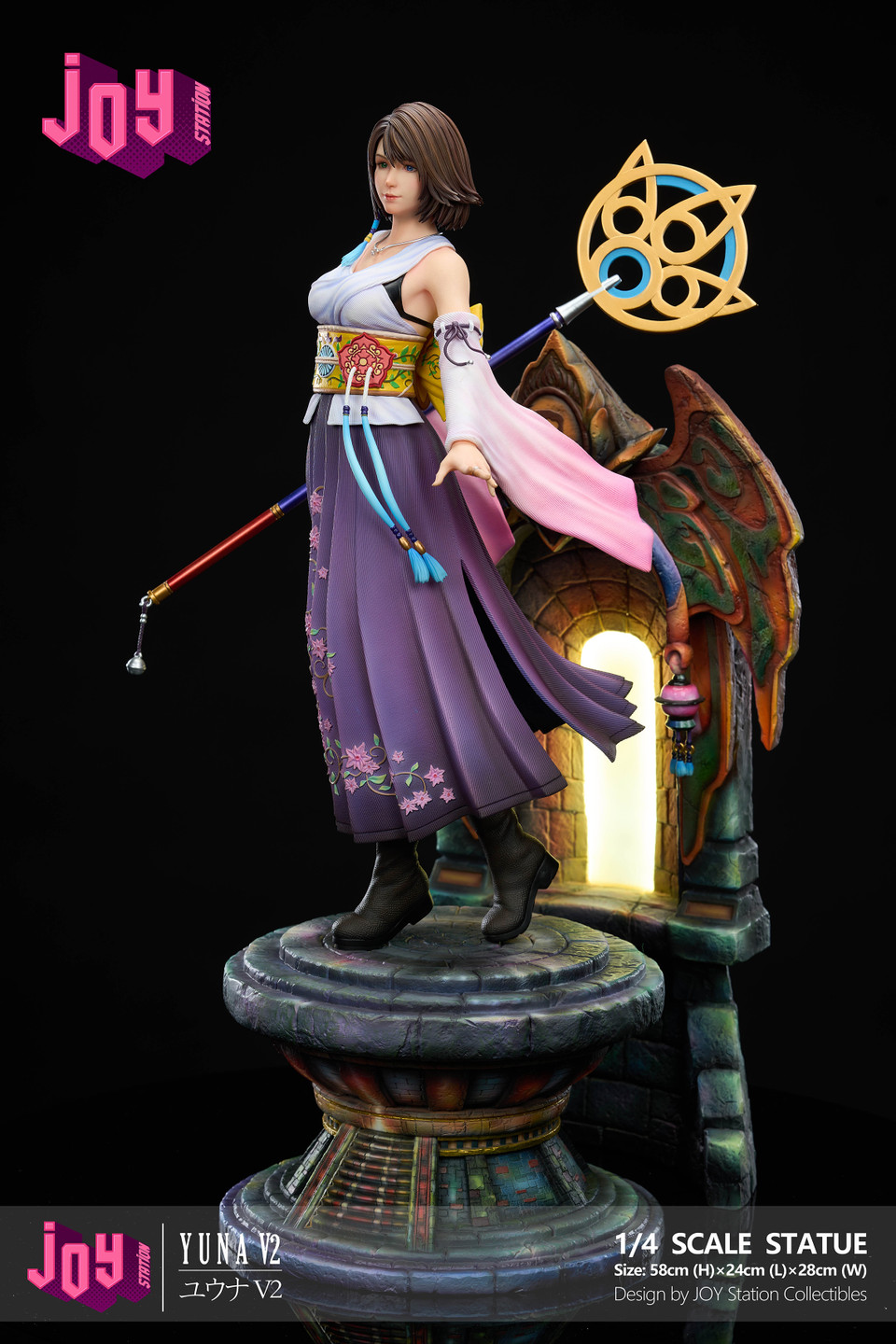 Final Fantasy X – Yuna 2.0 1/4 & 1/3 Scale TOPGK Statue – Joy Station - Image 6