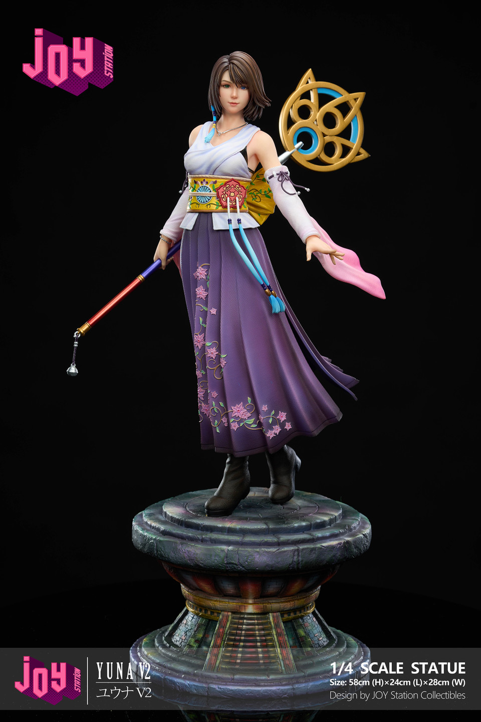 Final Fantasy X – Yuna 2.0 1/4 & 1/3 Scale TOPGK Statue – Joy Station - Image 7