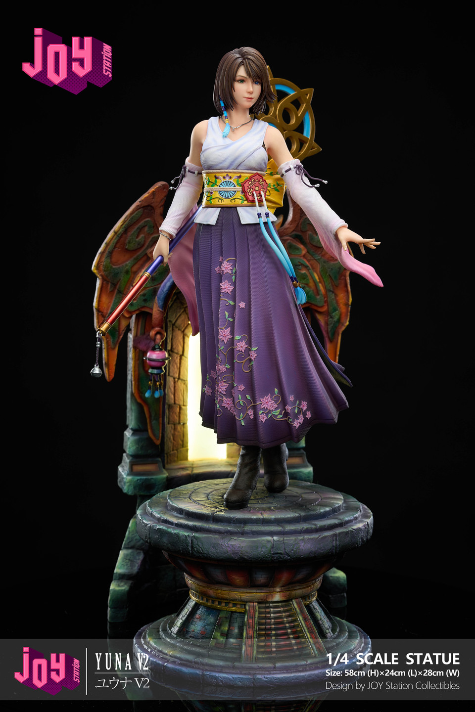 Final Fantasy X – Yuna 2.0 1/4 & 1/3 Scale TOPGK Statue – Joy Station - Image 8