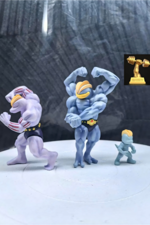 Fire Studio Pokémon Machamp Machoke Machop