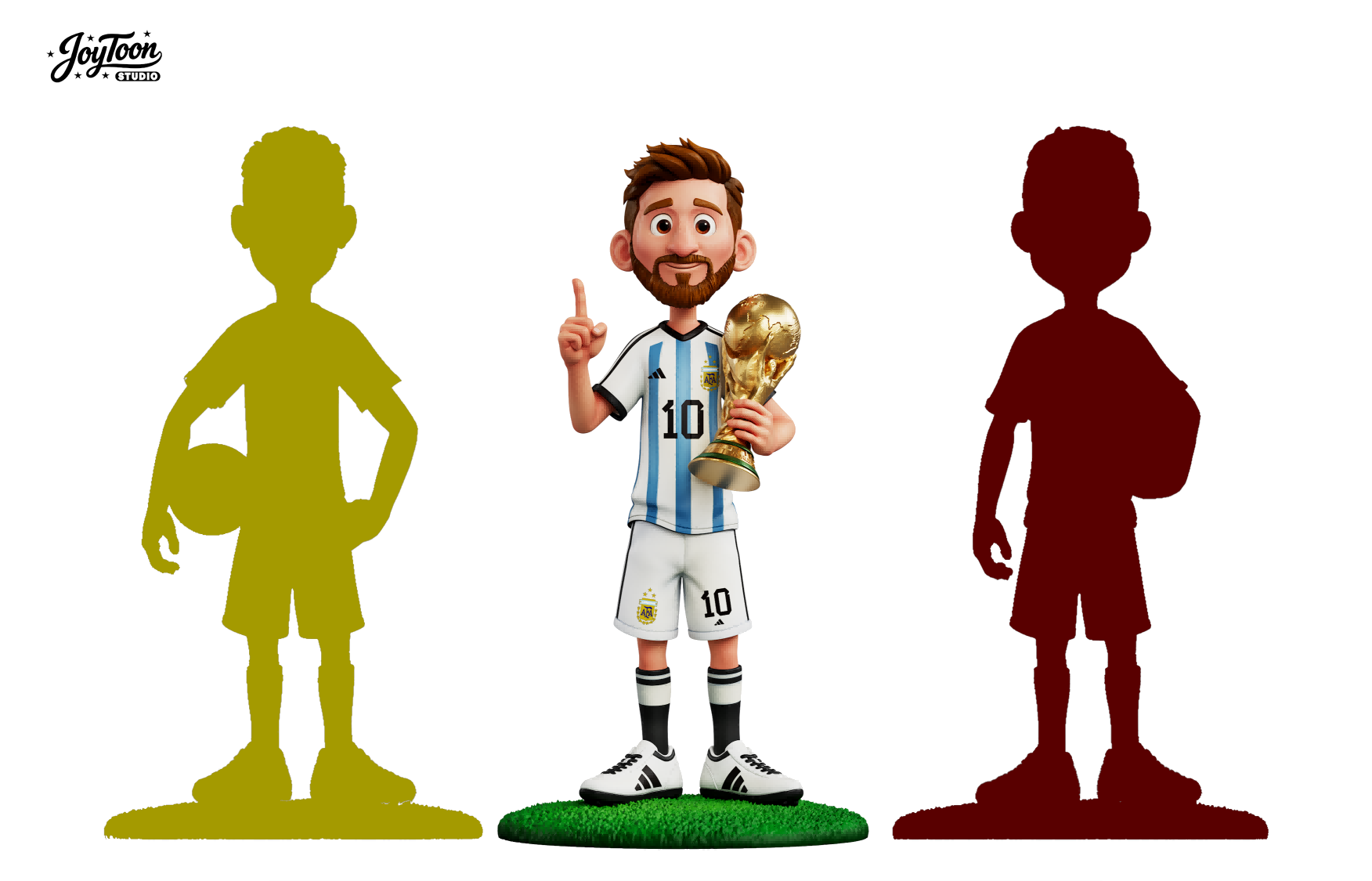 Football star Lionel Messi TOPGK Statue- JoyToon Studio