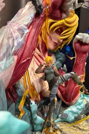 Freedom Studio - Attack on Titan Annie Leonhart & Female Titan 14 Scale TOPGK LED Statue [In Stock]