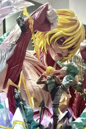 Freedom Studio - Attack on Titan Annie Leonhart & Female Titan 14 Scale TOPGK LED Statue [In Stock]